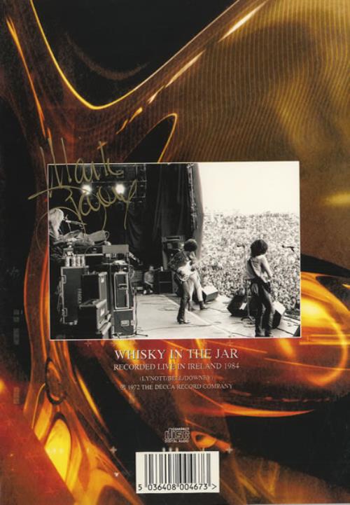Phil Lynott Whisky In The Jar CD single (CD5 / 5") UK LYNC5WH460075