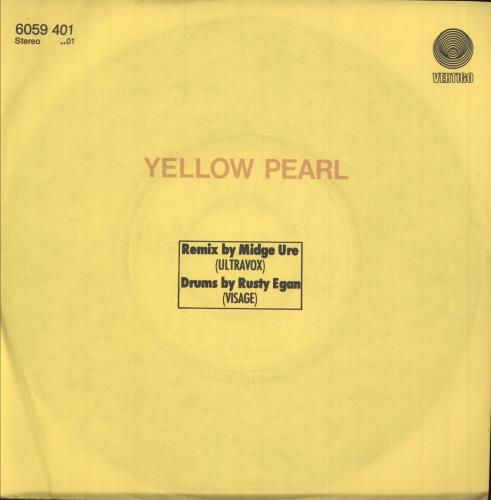 Phil Lynott Yellow Pearl - P/S 7" vinyl single (7 inch record / 45) German LYN07YE749137