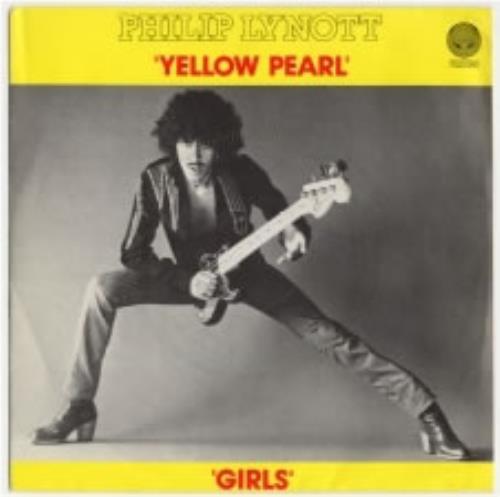 Phil Lynott Yellow Pearl 7" vinyl single (7 inch record / 45) French LYN07YE172766