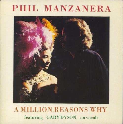 Phil Manzanera A Million Reasons Why 7" vinyl single (7 inch record / 45) French PMZ07AM815024