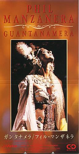 Phil Manzanera Guantanamera 3" CD single (CD3) Japanese PMZC3GU305332