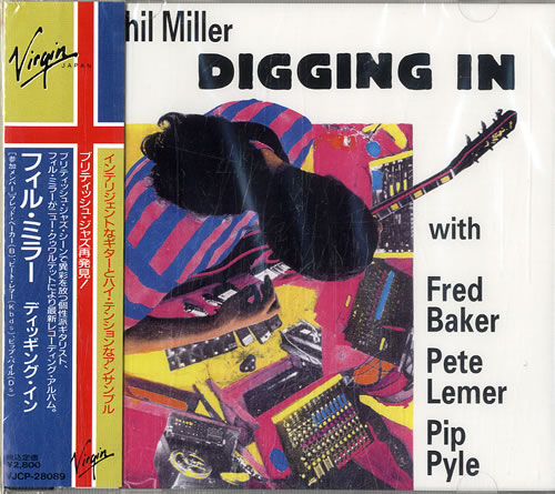 Phil Miller Diggin In CD album (CDLP) Japanese P8JCDDI631044