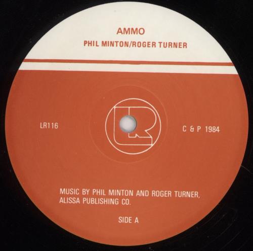 Phil Minton Ammo vinyl LP album (LP record) UK 77QLPAM851639