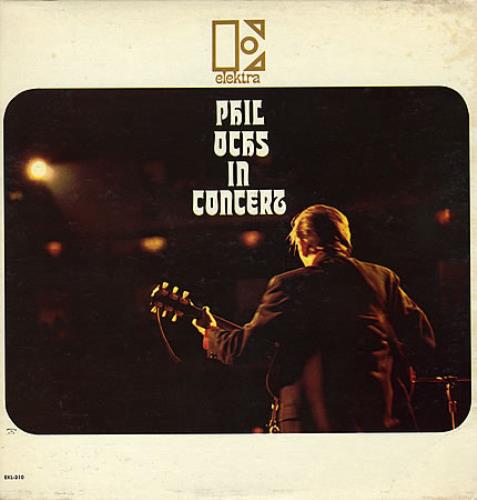 Phil Ochs Phil Ochs In Concert vinyl LP album (LP record) US OCHLPPH199392