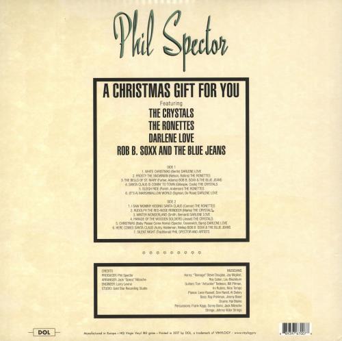 Phil Spector A Christmas Gift For You - Picture Disc Edition picture disc LP (vinyl picture disc album) UK PSPPDAC734017