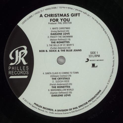 Phil Spector A Christmas Gift For You From Philles Records - 180gm vinyl LP album (LP record) German PSPLPAC761310