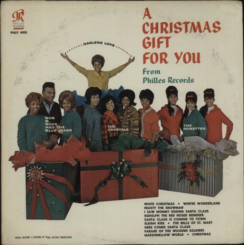 Phil Spector A Christmas Gift For You From Philles Records vinyl LP album (LP record) US PSPLPAC674359