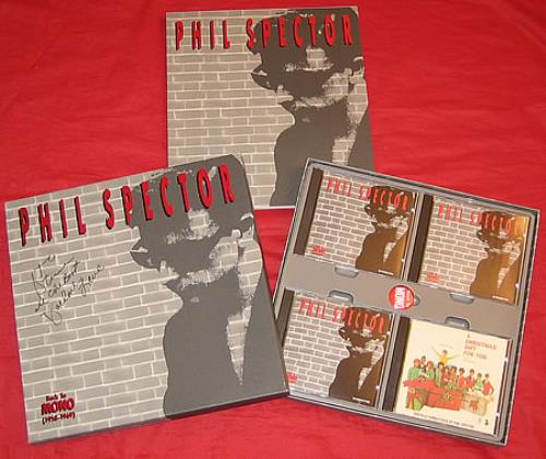 Phil Spector Back To Mono 1958-1969 - Autographed CD Album Box Set US PSPDXBA401587