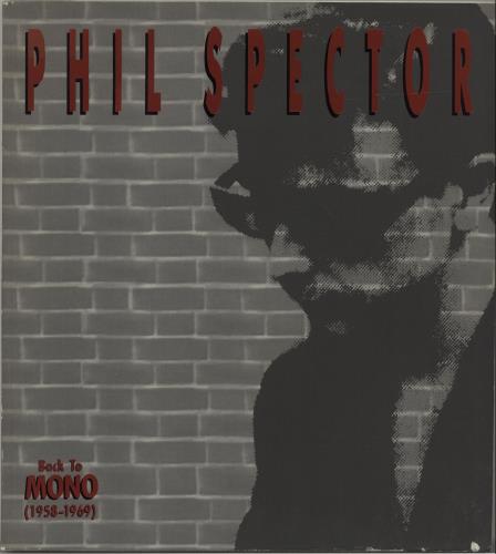 Phil Spector Back To Mono book UK PSPBKBA681074