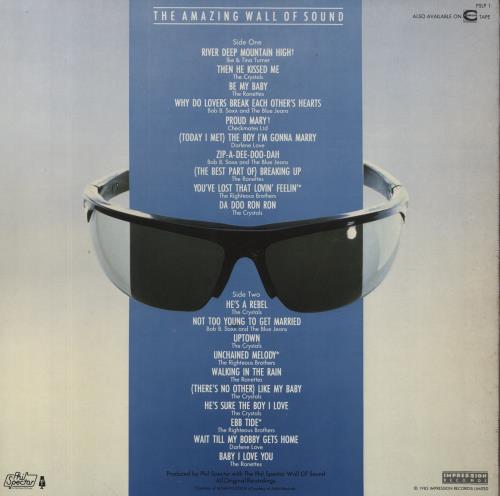 Phil Spector Greatest Hits vinyl LP album (LP record) UK PSPLPGR316488