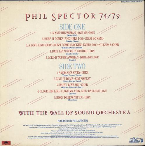 Phil Spector Phil Spector 74/79 vinyl LP album (LP record) UK PSPLPPH876589