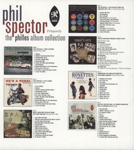 Phil Spector The Philles Album Collection CD Album Box Set UK PSPDXTH748661