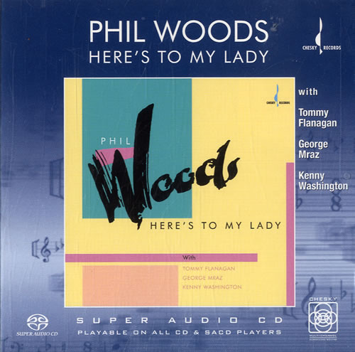 Phil Woods Here's To My Lady super audio CD SACD US PWDSAHE602545