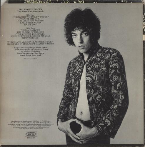 Philamore Lincoln The North Wind Blew South vinyl LP album (LP record) US 8PLLPTH490308
