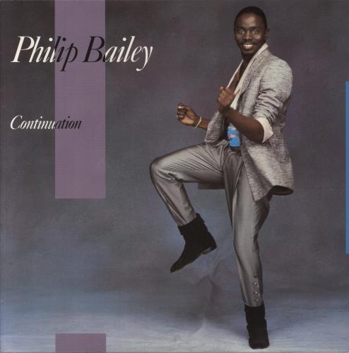 Philip Bailey Continuation vinyl LP album (LP record) Dutch PLBLPCO844830