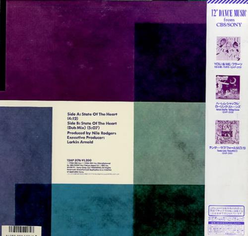 Philip Bailey State Of The Heart 12" vinyl single (12 inch record / Maxi-single) Japanese PLB12ST174187