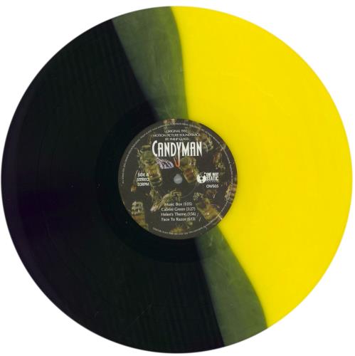 Philip Glass Candyman - Bee Striped Vinyl vinyl LP album (LP record) US PLGLPCA858026