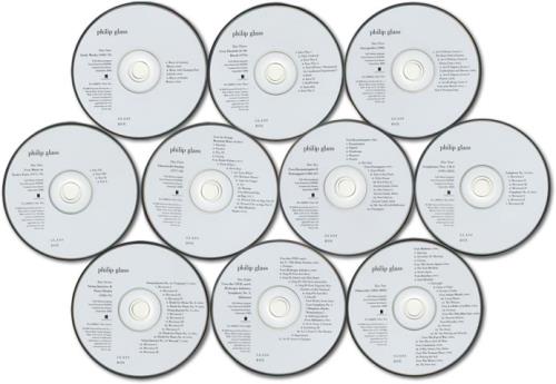 Philip Glass Glass Box: A Nonesuch Retropspective CD album (CDLP) US PLGCDGL449936