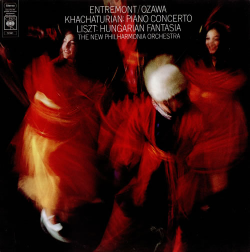 Philippe Entremont Liszt: Hungarian Fantasia vinyl LP album (LP record) UK QKJLPLI484498
