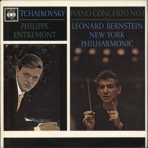 Philippe Entremont Tchaikovsky: Concerto No. 1 In B Flat For Piano & Orchestra vinyl LP album (LP record) UK QKJLPTC729216