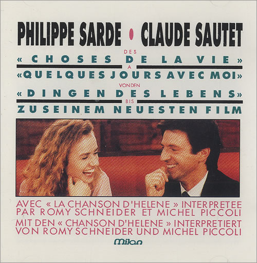 Philippe Sarde Les Choses De La Vie & Quelques Jours Avec Moi CD album (CDLP) UK PKMCDLE490625