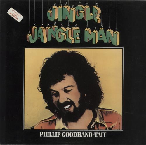 Phillip Goodhand-Tait Jingle Jangle Man - Promo Stickered vinyl LP album (LP record) UK PGHLPJI869567