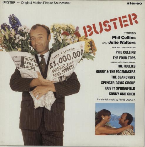 Phil Collins Buster Uk Vinyl Lp Album Lp Record