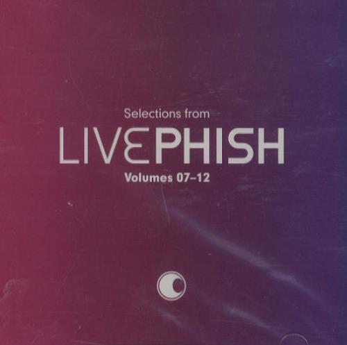 Phish Selections From Live Phish Volumes 07-12 CD single (CD5 / 5") US PHSC5SE213482