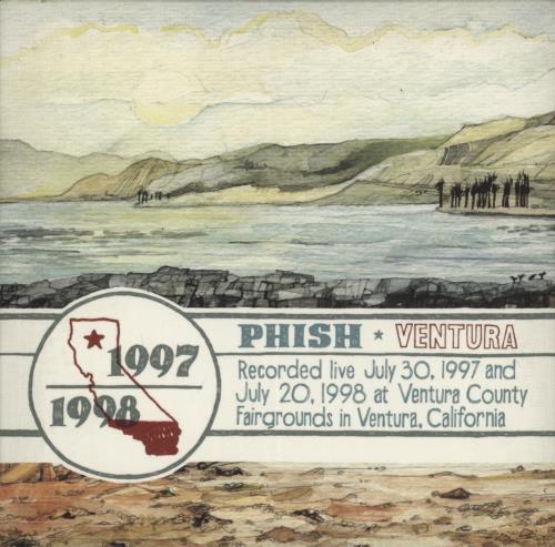 Phish Ventura CD Album Box Set US PHSDXVE845886