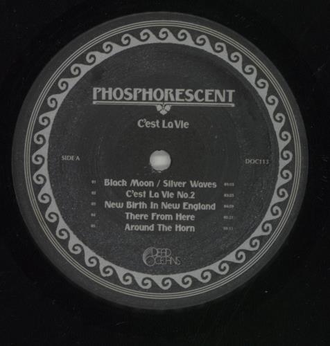 Phosphorescent Cest La Vie vinyl LP album (LP record) US 2HZLPCE864897