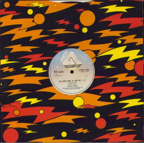 Phyllis Hyman You Know How To Love Me 12" vinyl single (12 inch record / Maxi-single) UK PQH12YO801351