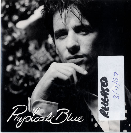 Physical Blue Back On Top 7" vinyl single (7 inch record / 45) UK P5-07BA614870