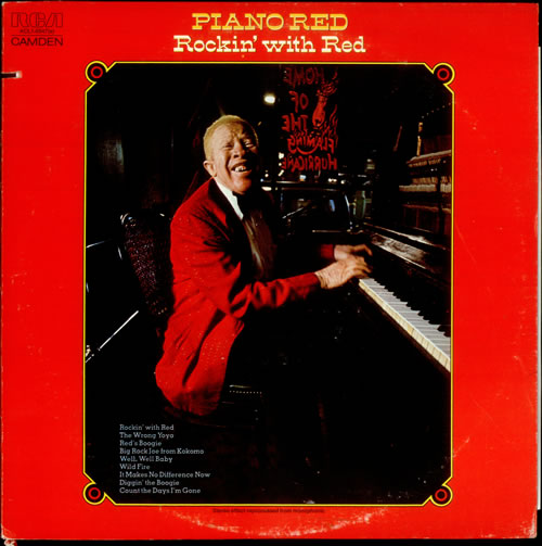 Piano Red Rockin' With Red vinyl LP album (LP record) US PQBLPRO535710