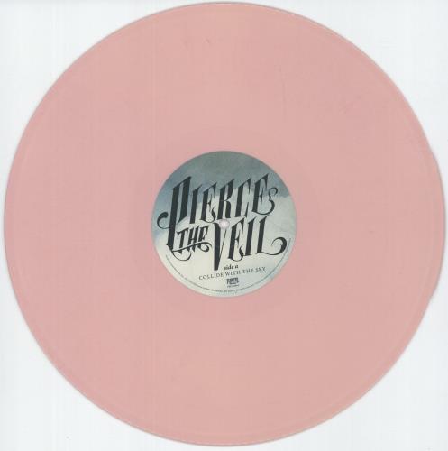 Pierce The Veil Collide With The Sky - Pink Vinyl - EX vinyl LP album (LP record) US QIILPCO879633