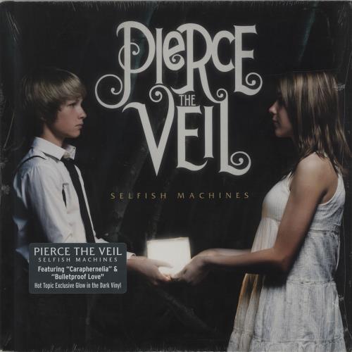 Pierce The Veil Selfish Machines Glow In The Dark Vinyl US vinyl LP album (LP record) (674538)