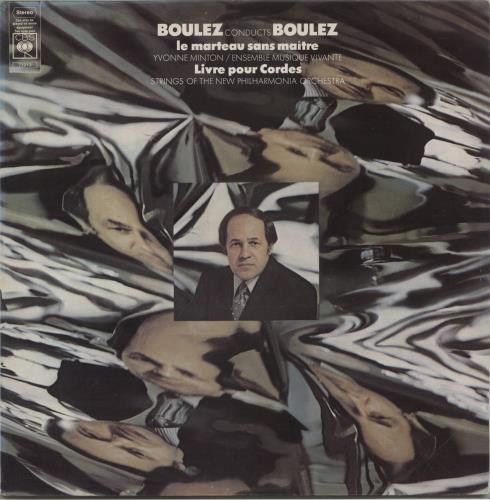 Pierre Boulez Boulez Conducts Boulez vinyl LP album (LP record) UK B14LPBO871548