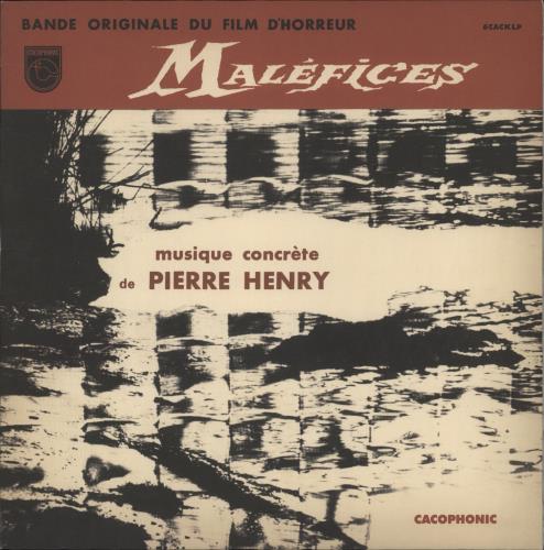 Pierre Henry Malefices vinyl LP album (LP record) UK PIHLPMA887292