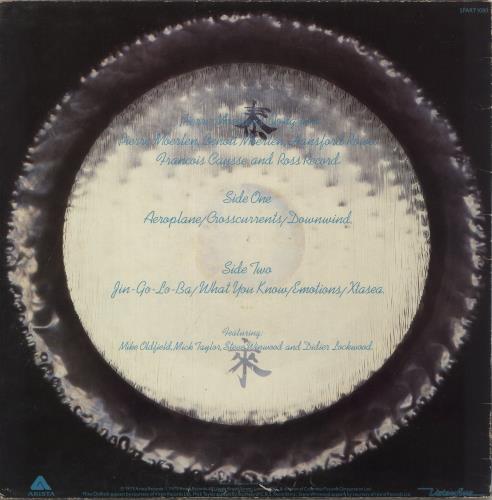 Pierre Moerlen's Gong Downwind vinyl LP album (LP record) UK P5HLPDO541355