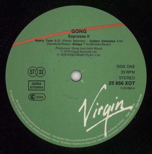 Pierre Moerlen's Gong Expresso II - Shrink vinyl LP album (LP record) German P5HLPEX868943