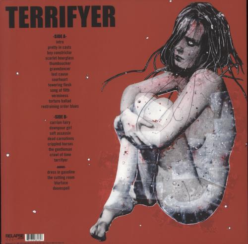 Pig Destroyer Terrifyer vinyl LP album (LP record) US P5GLPTE866378