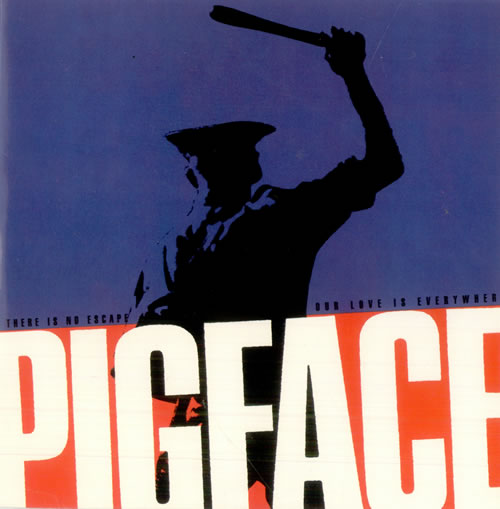 Pigface Empathy - Clear Vinyl 7" vinyl single (7 inch record / 45) US PGC07EM515243