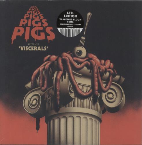 Pigs Pigs Pigs Pigs Pigs Pigs Pigs Viscerals - Blackened Blood Vinyl vinyl LP album (LP record) UK 2I4LPVI877483