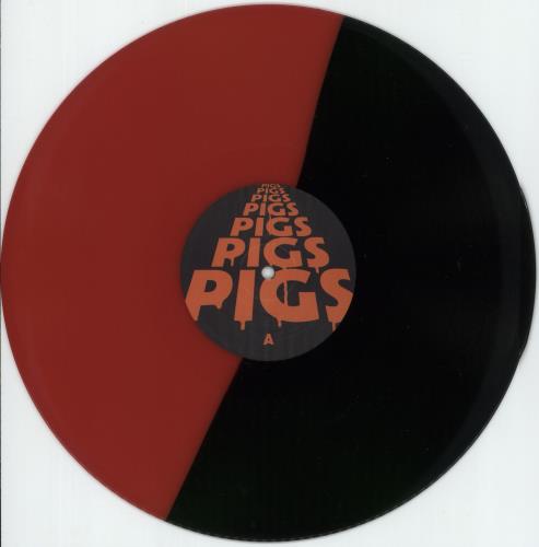 Pigs Pigs Pigs Pigs Pigs Pigs Pigs Viscerals - Blackened Blood Vinyl vinyl LP album (LP record) UK 2I4LPVI877483
