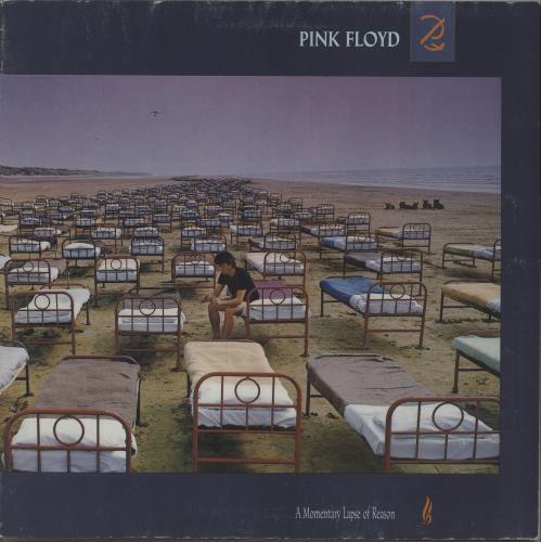 Pink Floyd A Momentary - White + Poster & Insert - VG vinyl LP album (LP record) French PINLPAM421533