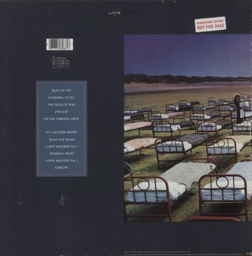 Pink Floyd A Momentary Lapse Of Reason - Factory Sample - EX vinyl LP album (LP record) UK PINLPAM871721