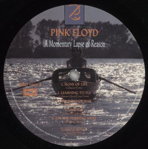 Pink Floyd A Momentary Lapse Of Reason - VG vinyl LP album (LP record) UK PINLPAM152441