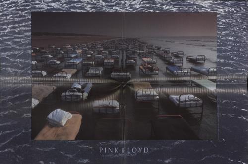 Pink Floyd A Momentary Lapse Of Reason - White Vinyl + Poster vinyl LP album (LP record) French PINLPAM25957