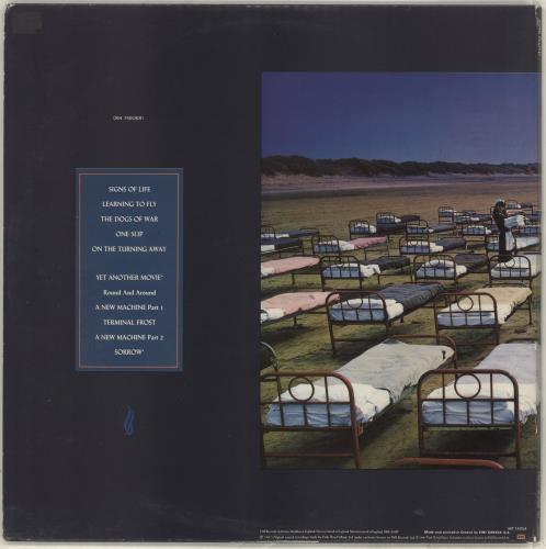 Pink Floyd A Momentary Lapse Of Reason vinyl LP album (LP record) Greek PINLPAM716992