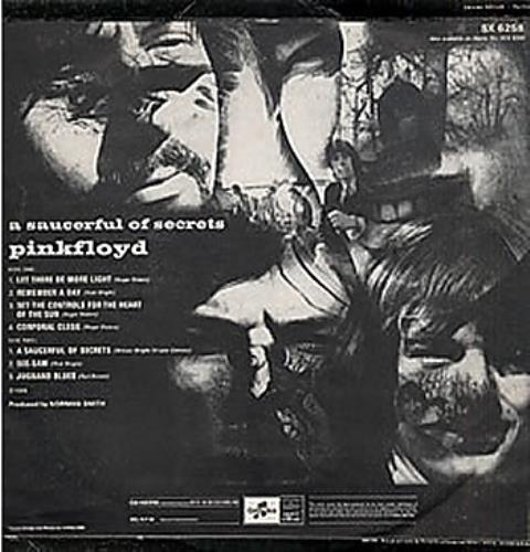 Pink Floyd A Saucerful Of Secrets - 1st vinyl LP album (LP record) UK PINLPAS248243