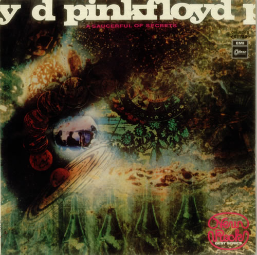 Pink Floyd A Saucerful Of Secrets - Red Vinyl vinyl LP album (LP record) Japanese PINLPAS549343